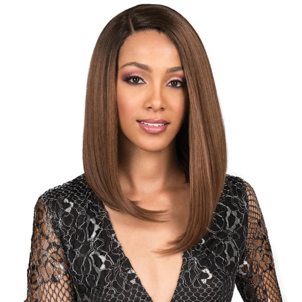 Dark brown wig